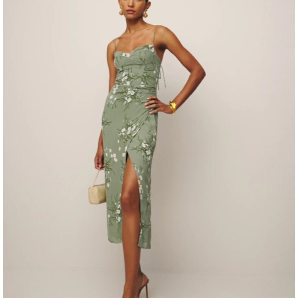 Reformation Kourtney Dress in Bonita